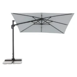 Doppler Active Green Edition Ampelschirm 310x210cm Hellgrau -Grün Raum doppler active green edition ampelschirm 310x210cm 1446844 5