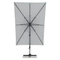 Doppler Active Green Edition Ampelschirm 310x210cm Hellgrau -Grün Raum doppler active green edition ampelschirm 310x210cm 1446844 7