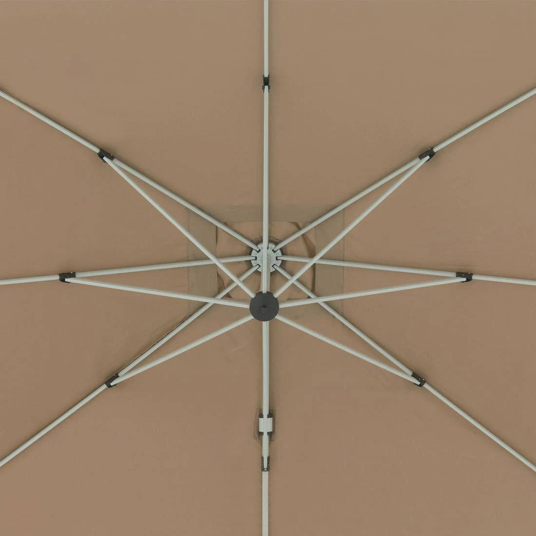 Doppler Active Pendelschirm 350x260cm Mit Windauslass Greige 9 Doppler Active Pendelschirm 350x260cm Mit Windauslass Greige – Bild 9