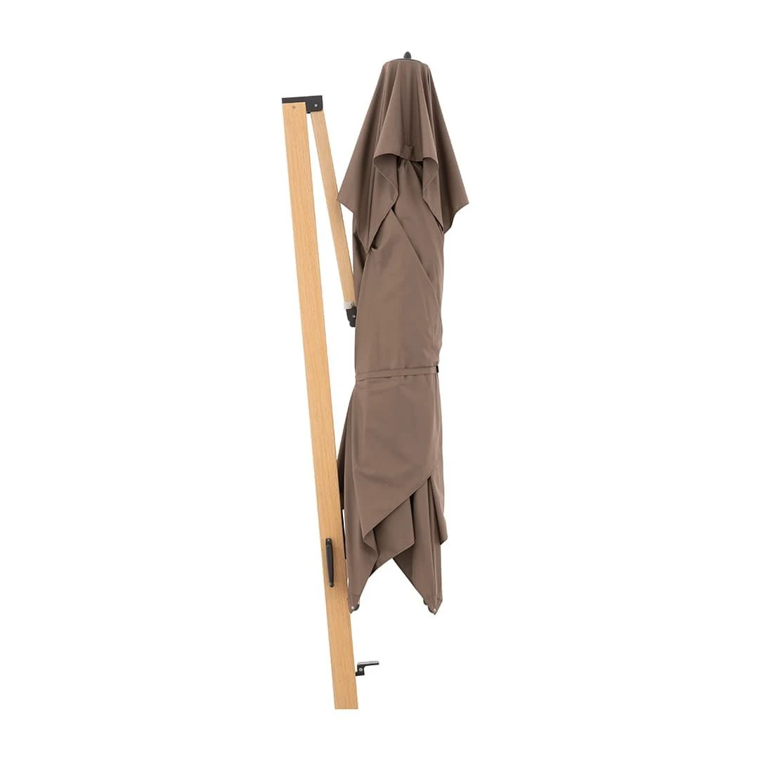 Doppler Alu-Wood Ampelschirm 400x300cm Holzoptik/Alu -846 Greige 6 Doppler Alu-Wood Ampelschirm 400x300cm Holzoptik/Alu -846 Greige – Bild 6