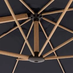 Doppler Alu-Wood Ultra Ampelschirm 300x220cm Holzoptik/Aluminium Anthrazit -Grün Raum doppler alu wood ultra ampelschirm 300x220cm holzoptik aluminium 1350594 10