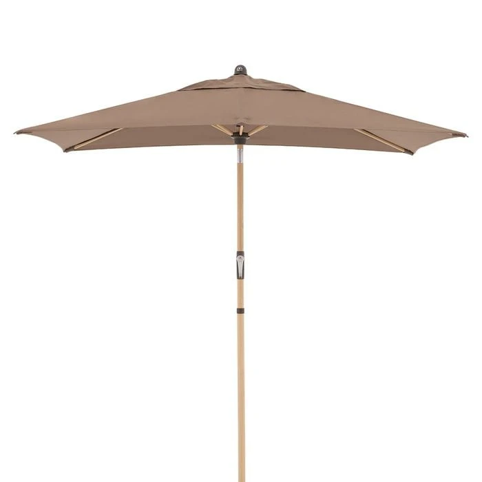 Doppler Alu-Wood Ultra Mittelstockschirm 210x140cm Greige 1 Doppler Alu-Wood Ultra Mittelstockschirm 210x140cm Greige