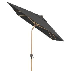 Doppler Alu-Wood Ultra Stockschirm 300x200cm Aluminium/Holzoptik Anthrazit -Grün Raum doppler alu wood ultra stockschirm 300x200cm aluminium holzoptik 1350517 3