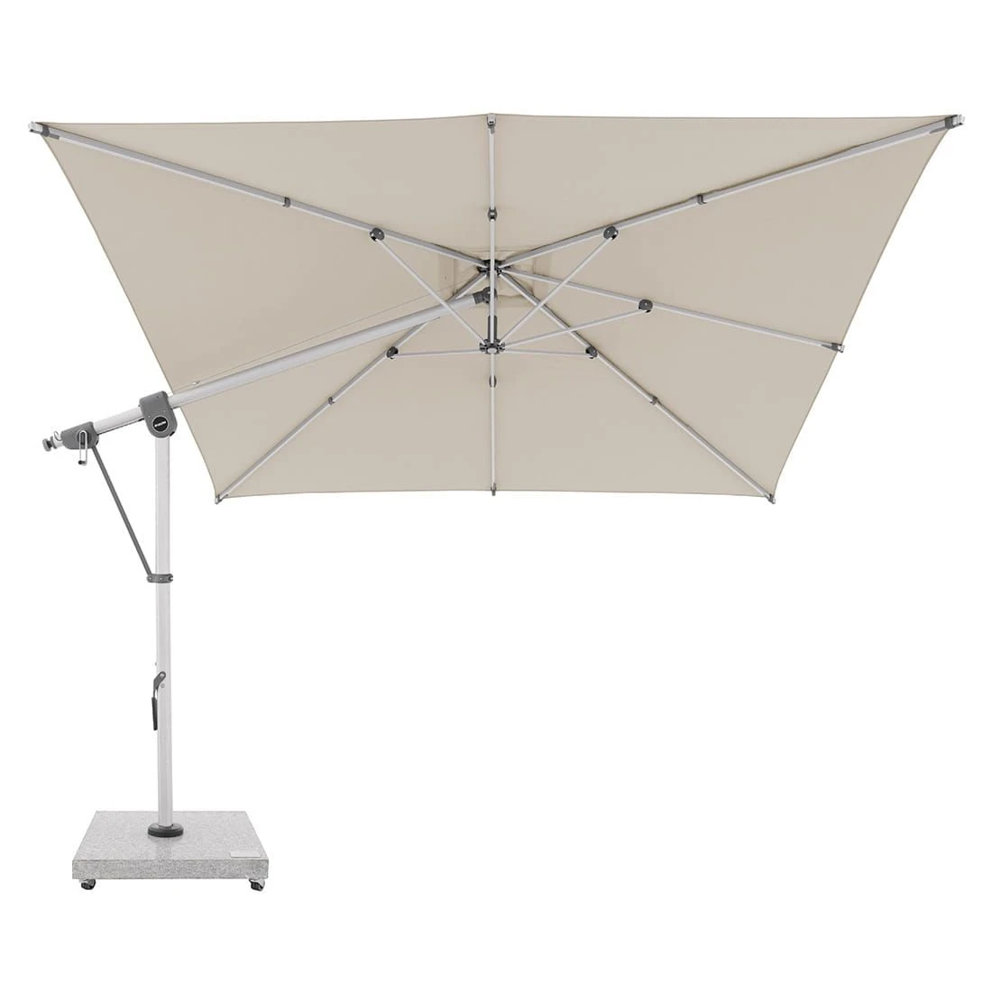Doppler Ampelschirm Expert 300x300cm Natur 2 Doppler Ampelschirm Expert 300x300cm Natur – Bild 2