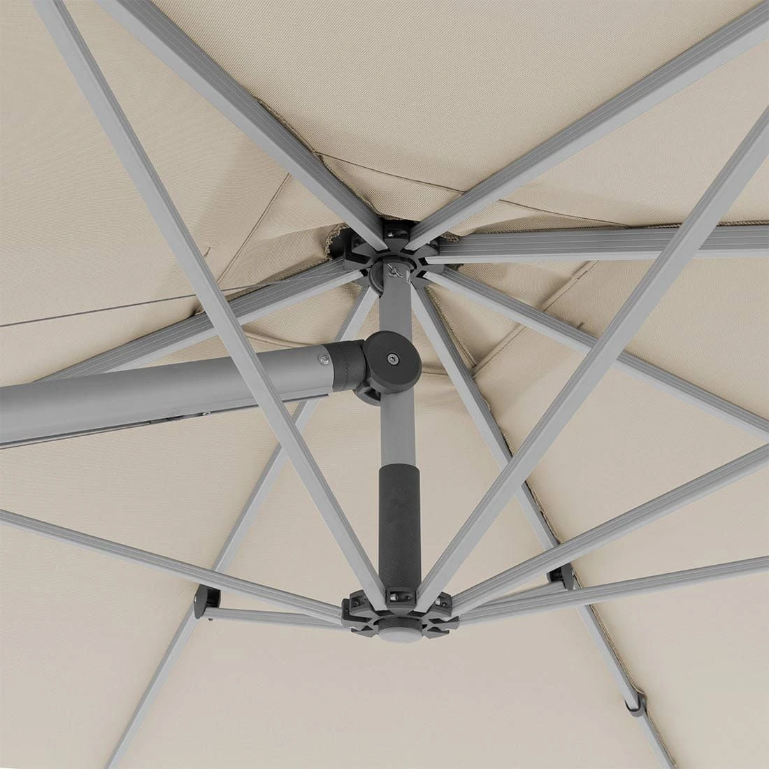 Doppler Ampelschirm Expert 300x300cm Natur 7 Doppler Ampelschirm Expert 300x300cm Natur – Bild 7