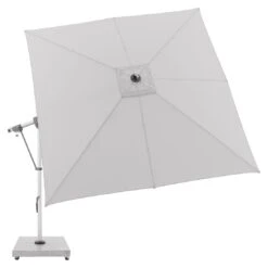 Doppler Ampelschirm Expert 300x300cm Hellgrau -Grün Raum doppler ampelschirm expert 300x300cm 1359493 4