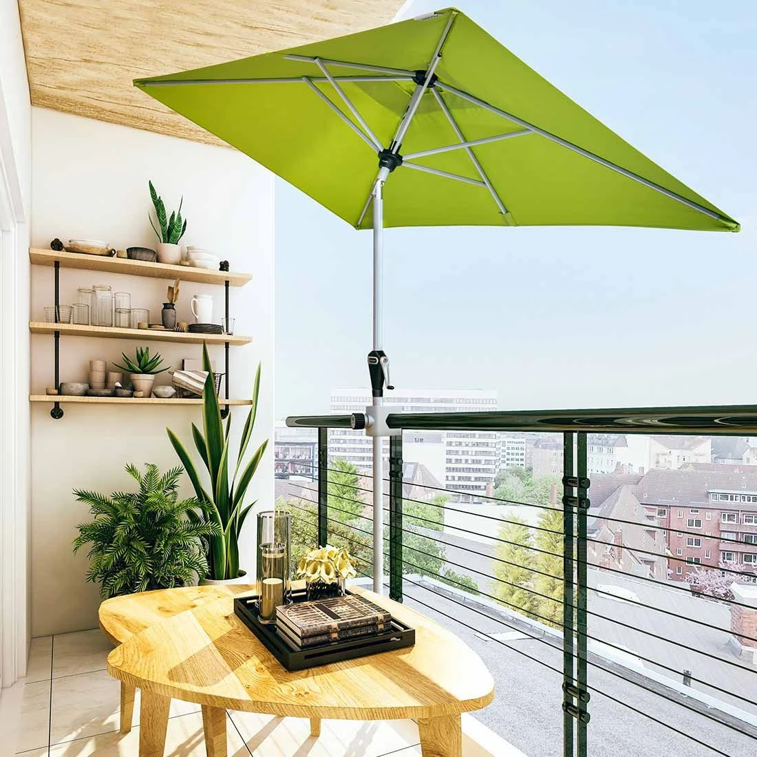 Doppler Balkonklammer Vario Maxi Für Schirm/Mast 22-32mm 8 Doppler Balkonklammer Vario Maxi Für Schirm/Mast 22-32mm – Bild 8