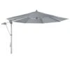 Doppler Expert Ampelschirm Ø350 Axial Schwenkbar Hellgrau