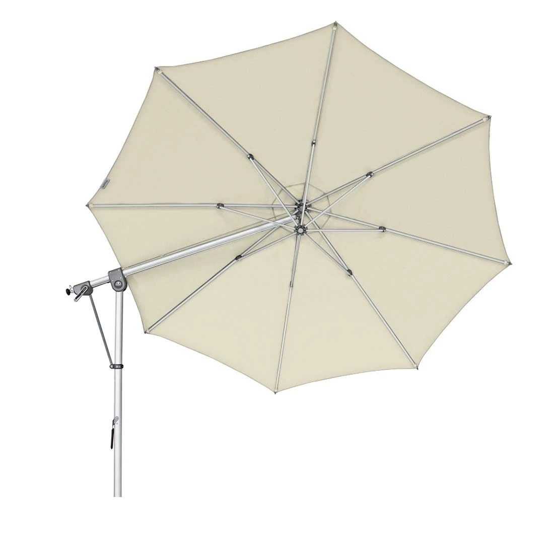 Doppler Expert Ampelschirm Ø350 Axial Schwenkbar Natur 4 Doppler Expert Ampelschirm Ø350 Axial Schwenkbar Natur – Bild 4