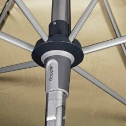 Doppler Expert Sonnenschirm Ø320cm Mit Kurbel Natur -Grün Raum doppler expert sonnenschirm o320cm mit kurbel 44223 3