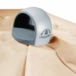 Doppler Expert Sonnenschirm Ø320cm Mit Kurbel Natur -Grün Raum doppler expert sonnenschirm o320cm mit kurbel 44223 4