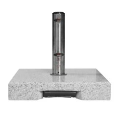 Doppler Active Granitsockel 40 Kg - Trolley Mit Griff Hellgrau -Grün Raum doppler promo granitsockel 40 kg trolley mit griff 4