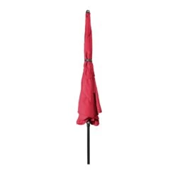 Doppler Sunline Waterproof Mittelstockschirm 225x120cm Anthrazit/Rot 6 Doppler Sunline Waterproof Mittelstockschirm 225x120cm Anthrazit/Rot -Grün Raum doppler sunline waterproof balkonschirm 225x120cm m volant anthrazit rot 1300676 3