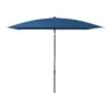 Doppler Sunline Waterproof Mittelstockschirm 230x190cm Anthrazit/Blau