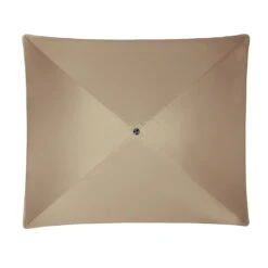 Doppler Sunline Waterproof Mittelstockschirm 230x190cm Anthrazit/Grau-Braun -Grün Raum doppler sunline waterproof balkonschirm 230x190cm m volant anthrazit grau braun 1300863 4