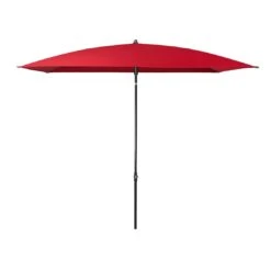 Doppler Sunline Waterproof Mittelstockschirm 230x190cm Anthrazit/Rot