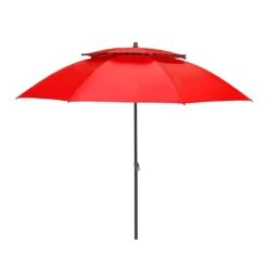 Doppler Windproof Strandschirm Ø200 Rot
