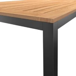 OUTLIV. Kobe Gartenmöbelset 5-tlg.mit Ausziehtisch 150/210x90 Cm Anthrazit/Natur -Grün Raum gartenmoebelset 5 tlg mit ausziehtisch 150 210x90 1388665 10