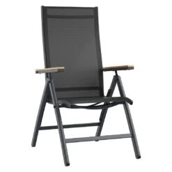 OUTLIV. Kobe Gartenmöbelset 5-tlg.mit Ausziehtisch 150/210x90 Cm Anthrazit/Natur -Grün Raum gartenmoebelset 5 tlg mit ausziehtisch 150 210x90 1388665 7