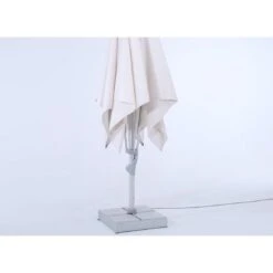 Glatz Castello-Pro Gastro-Mittelstockschirm 500x500 Cm Champagner -Grün Raum glatz castello m4 gastro mittelstockschirm 500x500 501 granit 1126117 2