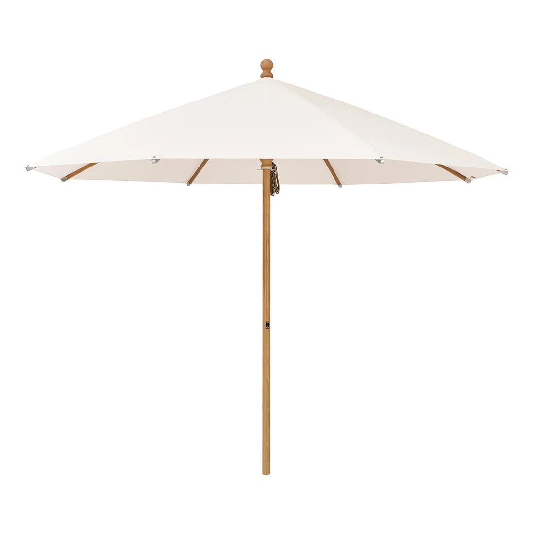 Glatz Piazzino Stockschirm Ø350cm Vanilla 2 Glatz Piazzino Stockschirm Ø350cm Vanilla – Bild 2