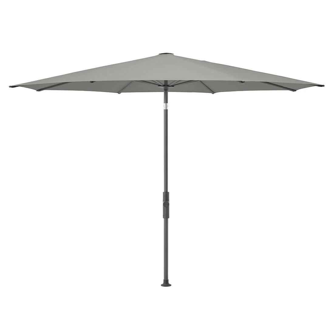 Glatz Twist Mittelstockschirm Ø330cm Smoke 2 Glatz Twist Mittelstockschirm Ø330cm Smoke – Bild 2