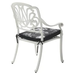 Hartman Amalfi Gartenmöbel-Set 3-tlg. Tisch Ø62cm Weiß -Grün Raum hartman amalfi balkonset 3 tlg 1474663 4