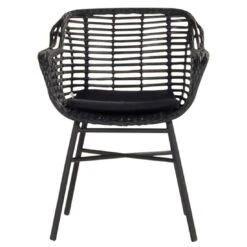 Hartman Cecilia Gartenmöbel-Set 7-tlg. Tisch 200x100cm Carbon Black/Black Puma -Grün Raum hartman cecilia gartenmoebel set 7 tlg tisch 200x100cm 1489304 5