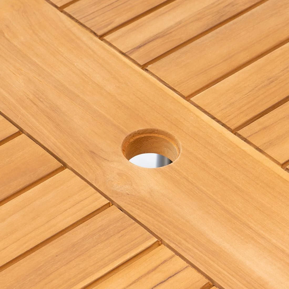 Hartman South Wales Gartentisch Ø120cm Aluminium/Teak Xerix/Natur 4 Hartman South Wales Gartentisch Ø120cm Aluminium/Teak Xerix/Natur – Bild 4