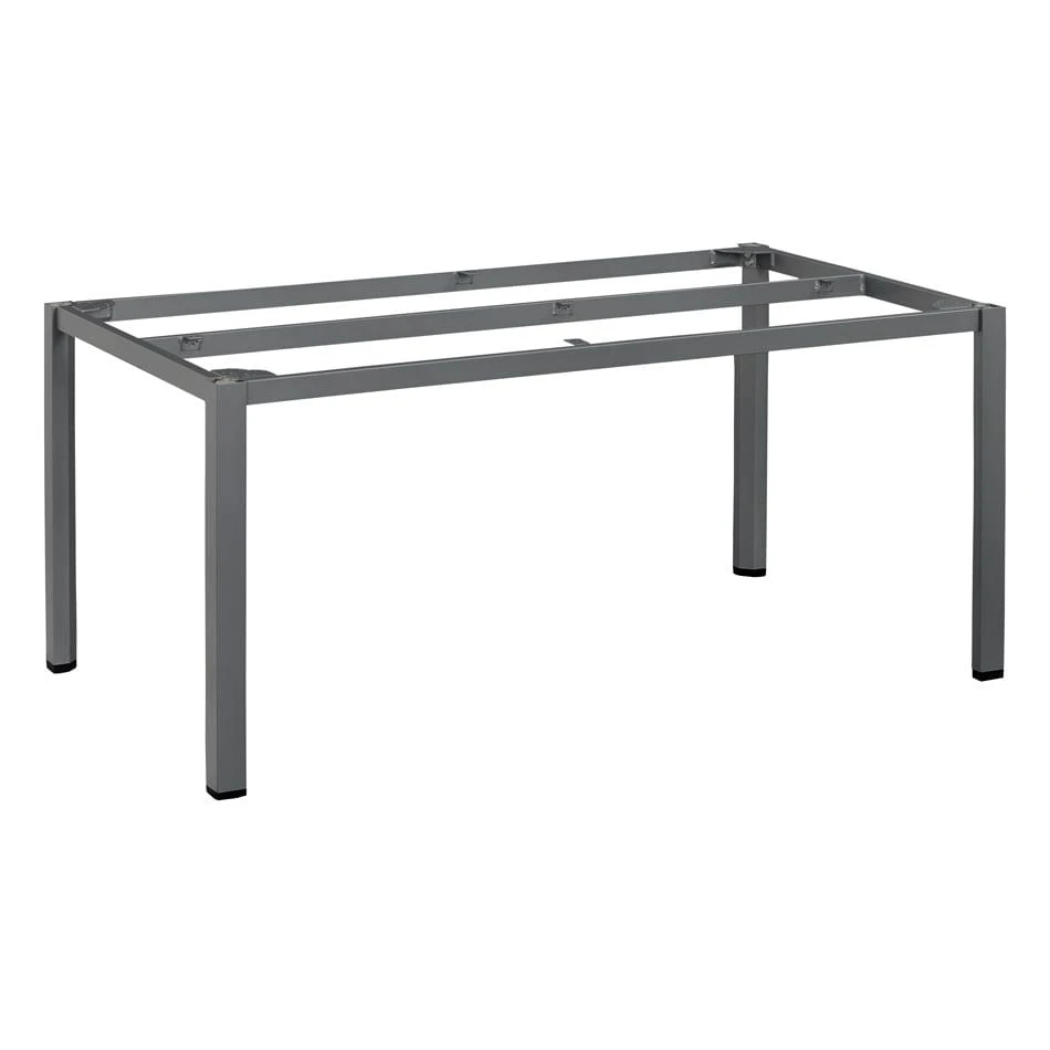 Kettler Cubic Gartentisch-Gestell 160x95 Cm Aluminium Anthrazit 2 Kettler Cubic Gartentisch-Gestell 160x95 Cm Aluminium Anthrazit – Bild 2