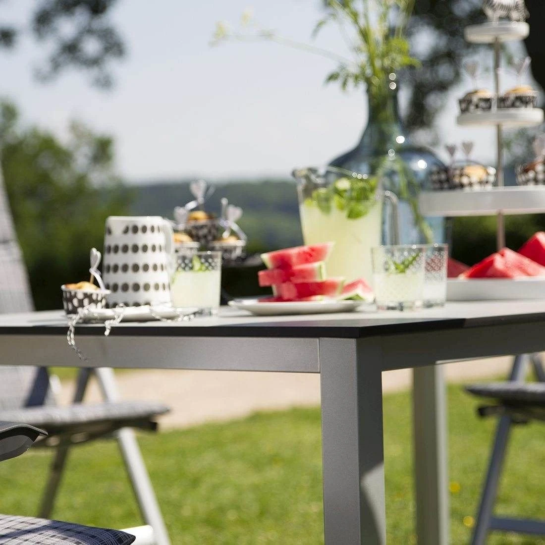 Kettler Cubic Gartentisch-Gestell 160x95 Cm Aluminium Silber 5 Kettler Cubic Gartentisch-Gestell 160x95 Cm Aluminium Silber – Bild 5