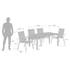 Kettler Basic Plus Gartenmöbel-Set 5-tlg.+ Tisch 160x90cm Anthrazit/Dark Grey 6 Kettler Basic Plus Gartenmöbel-Set 5-tlg.+ Tisch 160x90cm Anthrazit/Dark Grey -Grün Raum kettler basic plus gartenmoebel set 5 tlg tisch 160x90cm 1487544 3