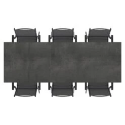 Kettler Basic Plus Gartenmöbel-Set 7-tlg.+Tisch 160/267x91cm Anthrazit/Zement 12 Kettler Basic Plus Gartenmöbel-Set 7-tlg.+Tisch 160/267x91cm Anthrazit/Zement -Grün Raum kettler basic plus gartenmoebel set 7 tlg tisch 160 267x91cm 1487478 6