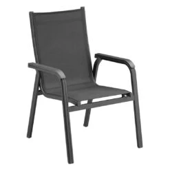 Kettler Basic Plus Gartenmöbelset 9-tlg. + Tisch 180x95cm Anthrazit -Grün Raum kettler basic plus gartenmoebelset 9 tlg tisch 180x95cm 1482583 4