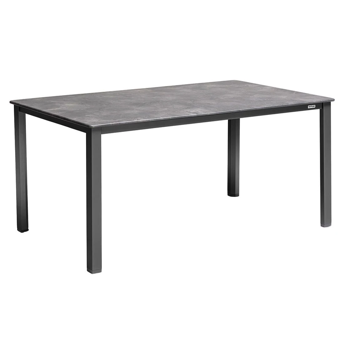 Kettler Cubic Gartenmöbelset 5-tlg. Mit Tisch 160x90 Cm Anthrazit/Coal 2 Kettler Cubic Gartenmöbelset 5-tlg. Mit Tisch 160x90 Cm Anthrazit/Coal – Bild 2