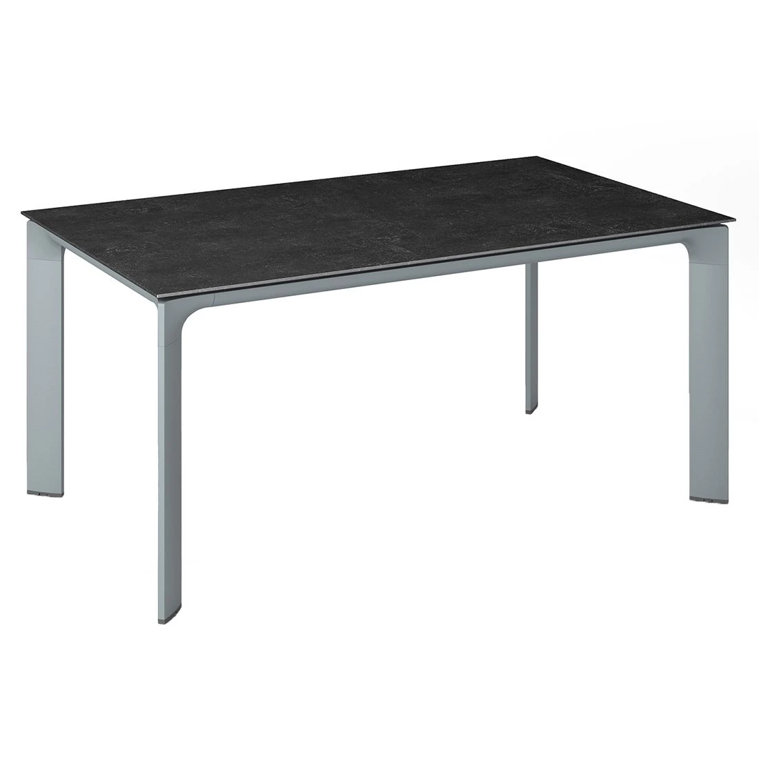 Kettler Diamond Gartentisch 140x70cm Alu/Keramik-Glas Silber/Fossil-Natur 1 Kettler Diamond Gartentisch 140x70cm Alu/Keramik-Glas Silber/Fossil-Natur