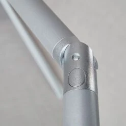 Kettler Easy Push Mittelstockschirm 210x150cm Inkl. Ständer Silber/Charcoal -Grün Raum kettler easy push mittelstockschirm 210x150cm inkl staender 1477996 4