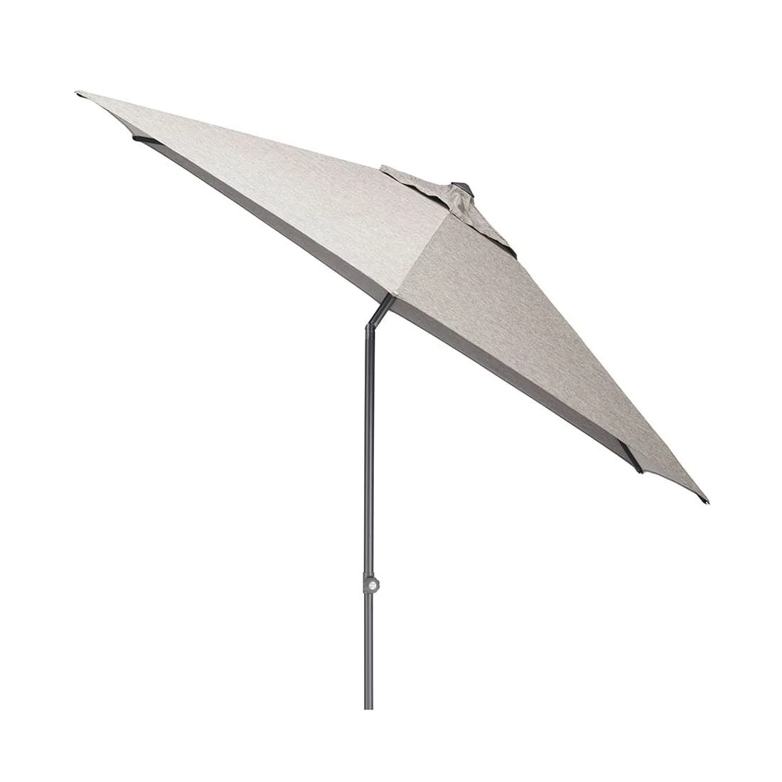 Kettler Easy Push Stockschirm Aluminium/Polyester Anthrazit/Hellgrau Meliert 2 Kettler Easy Push Stockschirm Aluminium/Polyester Anthrazit/Hellgrau Meliert – Bild 2