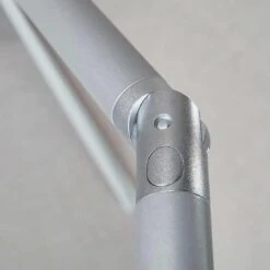 Kettler Easy Push Stockschirm Ø300cm Aluminium/Polyester Silber/Charcoal -Grün Raum kettler easy push stockschirm o300cm aluminium polyester silber charcoal 1289940 5