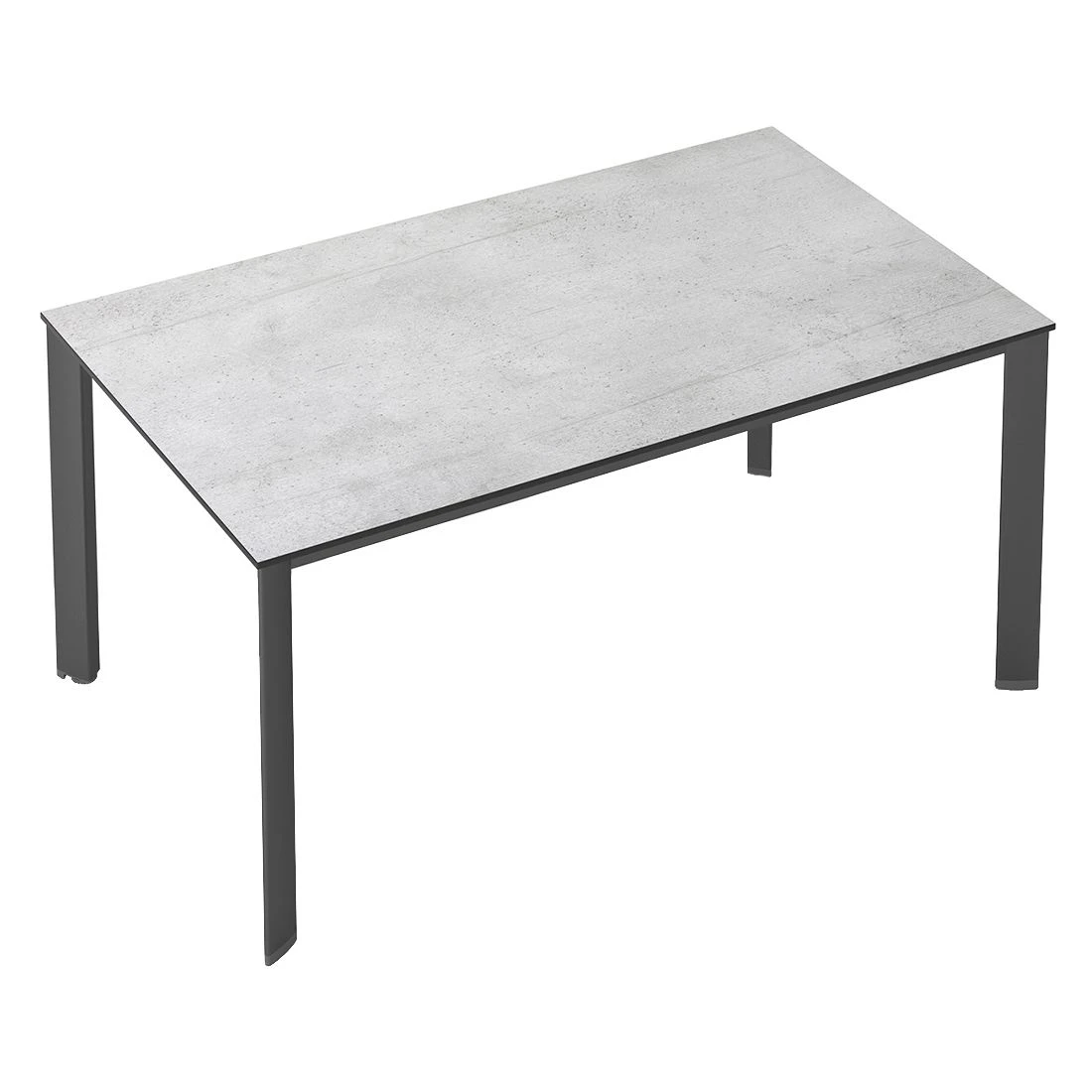 Kettler Edge Gartentisch 220x95cm Aluminium/HPL Anthrazit/Grau 2 Kettler Edge Gartentisch 220x95cm Aluminium/HPL Anthrazit/Grau – Bild 2