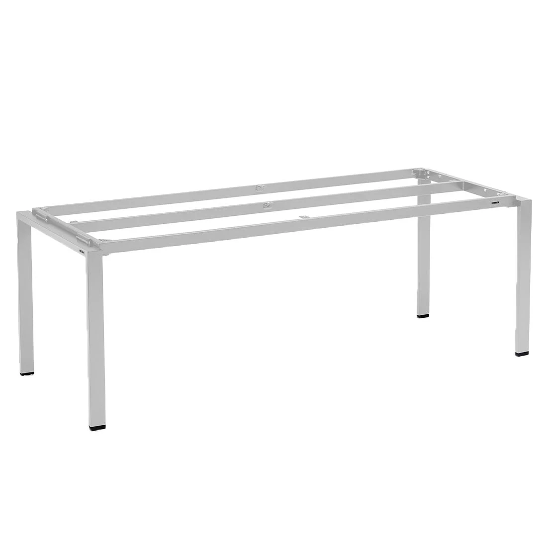 Kettler Float Gartentisch-Gestell 220x95cm Aluminium Silber 1 Kettler Float Gartentisch-Gestell 220x95cm Aluminium Silber