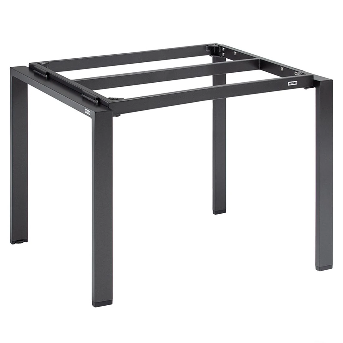 Kettler Float Gartentisch-Gestell 95x95cm Aluminium Anthrazit 1 Kettler Float Gartentisch-Gestell 95x95cm Aluminium Anthrazit