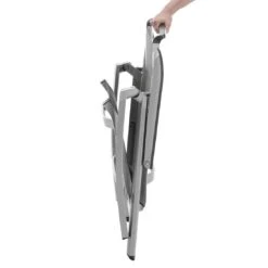 Kettler Forma II Gartenmöbel-Set 5-tlg. Tisch 95x95cm Silber/Graphit -Grün Raum kettler forma ii gartenmoebel set 5 tlg tisch 95x95cm 1494606 4