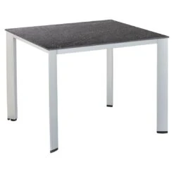 Kettler Forma II Gartenmöbel-Set 5-tlg. Tisch 95x95cm Silber/Graphit -Grün Raum kettler forma ii gartenmoebel set 5 tlg tisch 95x95cm 1494606 5