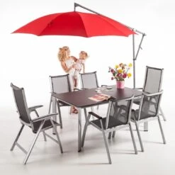 Kettler Edge Tischgestell Aluminium Silber -Grün Raum kettler hks edge tischgestell 160x95cm aluminium silber 3