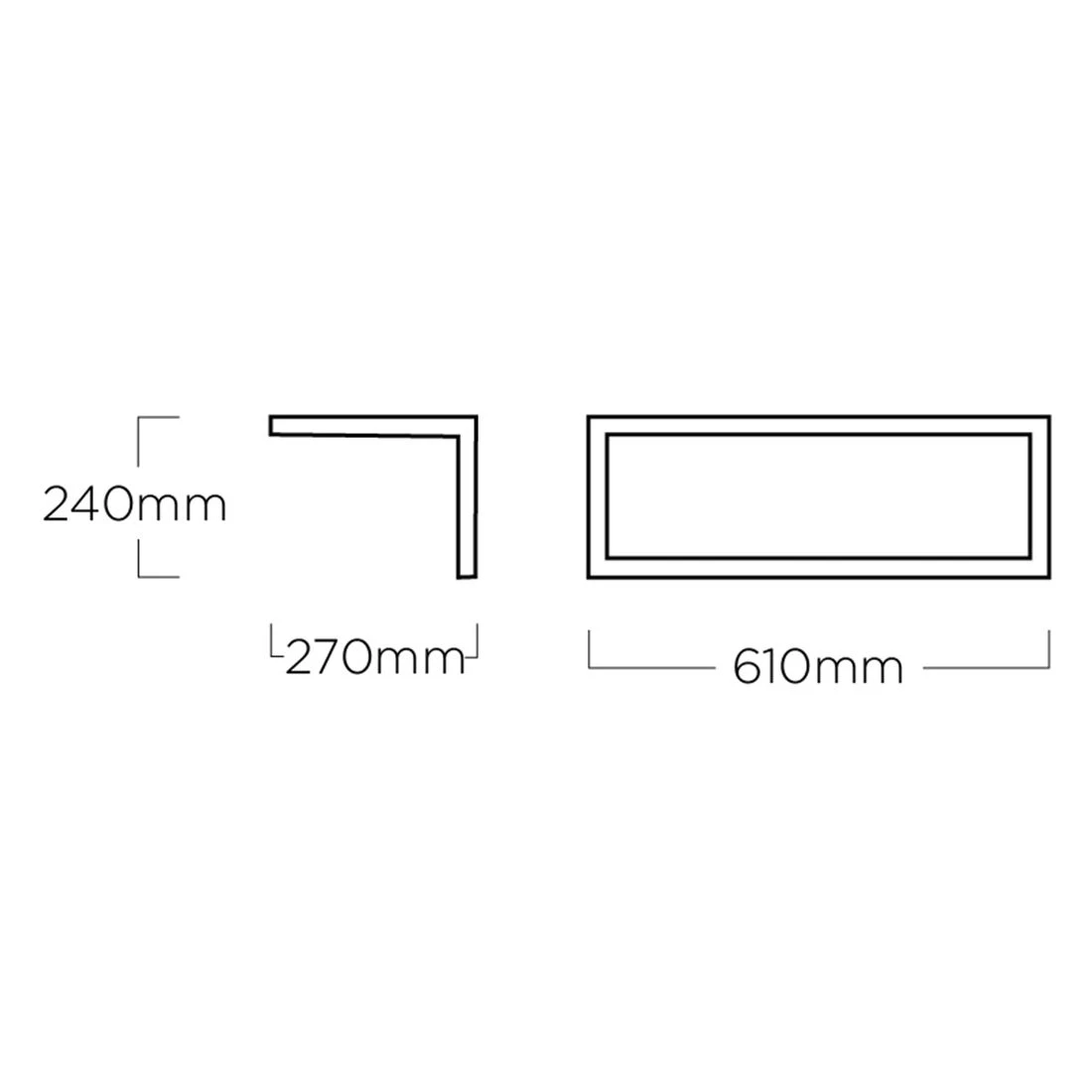Kettler Ocean Skid Platform Ablagetisch 61x27x24cm Aluminium Anthrazit/Hellgrau Meliert 9 Kettler Ocean Skid Platform Ablagetisch 61x27x24cm Aluminium Anthrazit/Hellgrau Meliert – Bild 9
