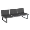 Kettler Rasmus Modular Gartenbank Aluminium/Textilene Anthrazit/Charcoal