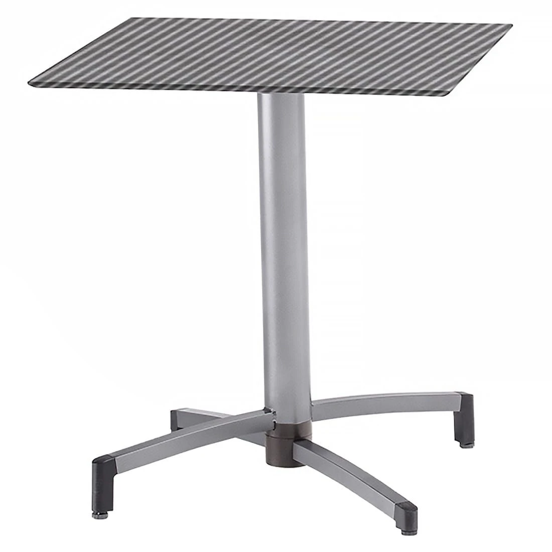 Kettler Tube Gartentisch-Gestell 70x70cm Aluminium Silber 1 Kettler Tube Gartentisch-Gestell 70x70cm Aluminium Silber