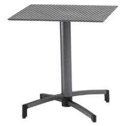 Kettler Tube Gartentisch-Gestell 70x70cm Aluminium Anthrazit