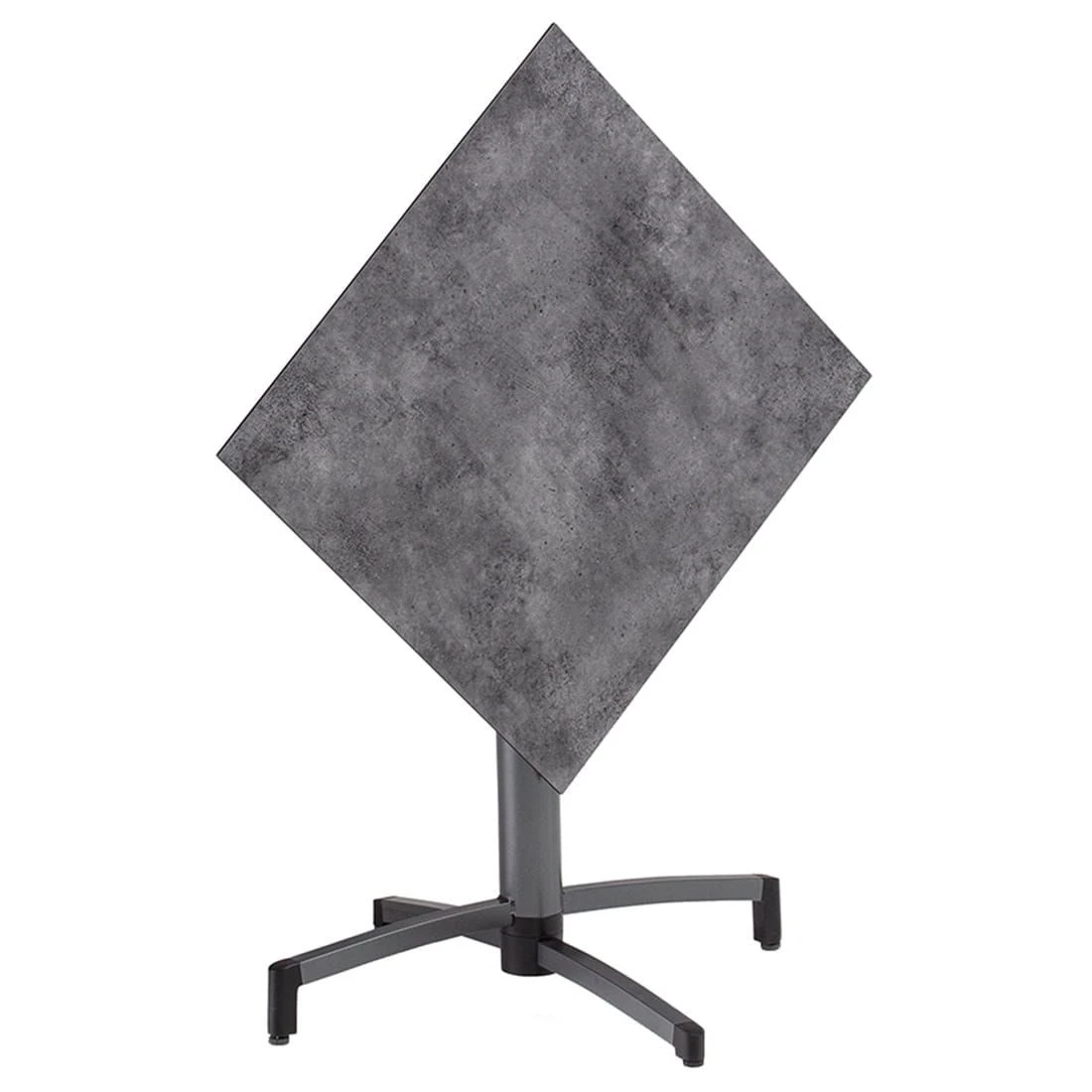 Kettler Tube Gartentisch-Platte 70x70 Cm HPL Anthrazit 2 Kettler Tube Gartentisch-Platte 70x70 Cm HPL Anthrazit – Bild 2